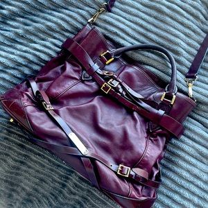 Used Burberry leather bag